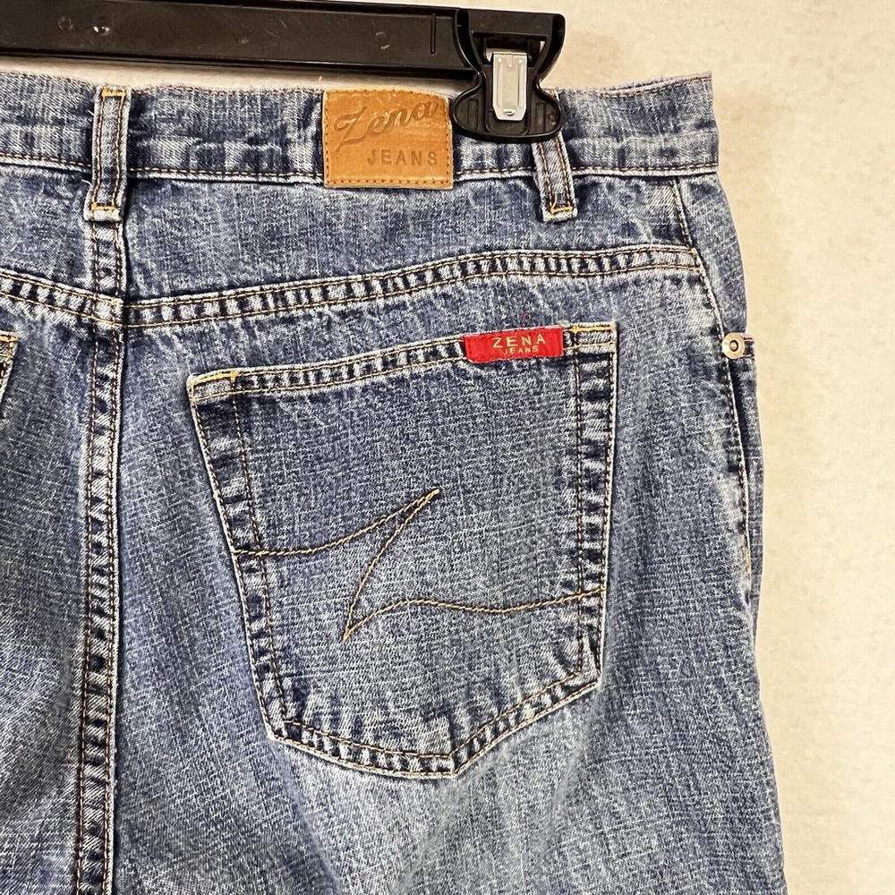 Vintage Zena Jeans Women’s Jeans Sz 8 Stretch Bootcut Denim Y2K Blue Medium Wash